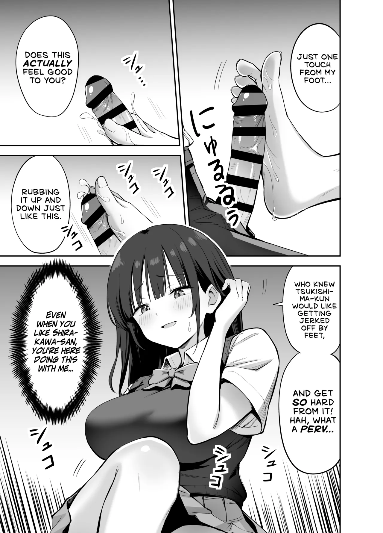Hentai Manga Comic-If You Get To Jerk Off To My Socks, I Get To Play With Your Dick, Right?-Read-26